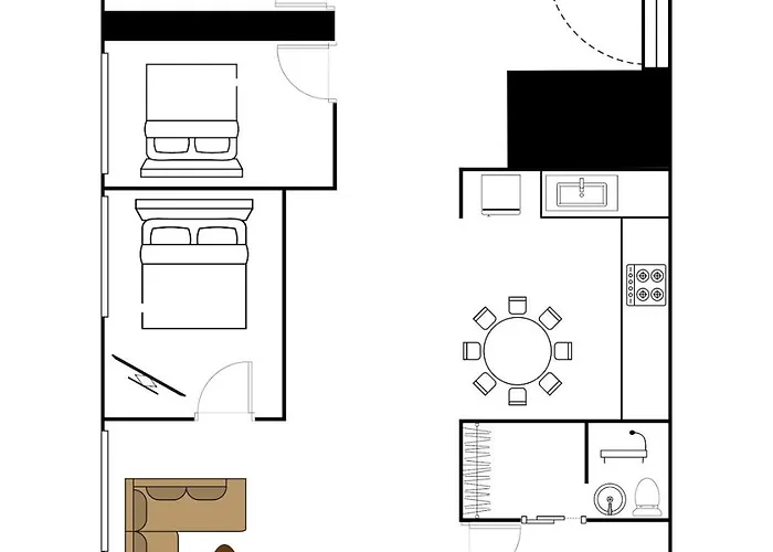 Luxury Penthouse With Private Gym, Steps To Metro 서울특별시